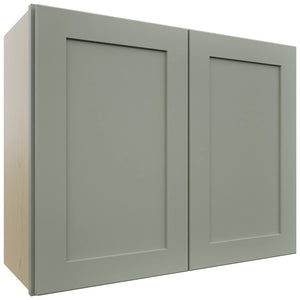 Fabuwood Galaxy Pistachio Green W3024 Wall Standard Cabinet, Front View