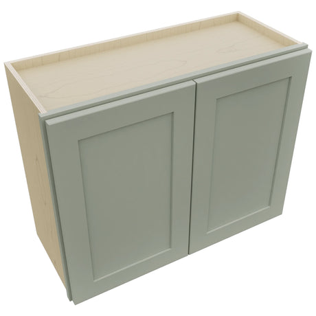 Fabuwood Galaxy Pistachio Green W3024 Wall Standard Cabinet, Top View