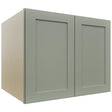 Fabuwood Galaxy Pistachio Green W302424 Wall Deep Cabinet, Front View