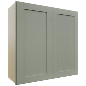 Fabuwood Galaxy Pistachio Green W3030 Wall Standard Cabinet, Front View