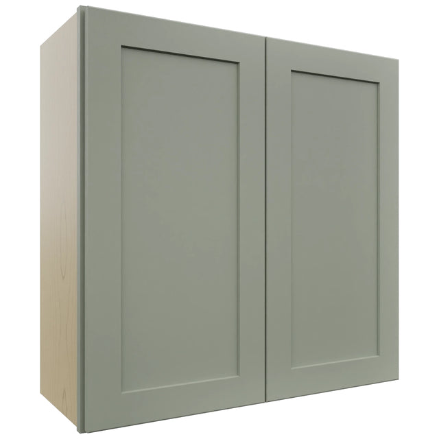 Fabuwood Galaxy Pistachio Green W3030 Wall Standard Cabinet, Front View