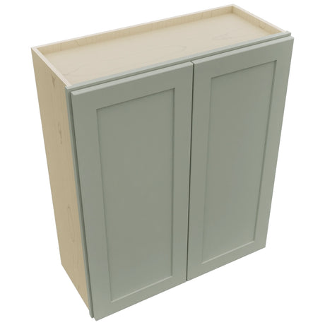 Fabuwood Galaxy Pistachio Green W3036 Wall Standard Cabinet, Top View