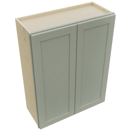 Fabuwood Galaxy Pistachio Green W3039 Wall Standard Cabinet, Top View