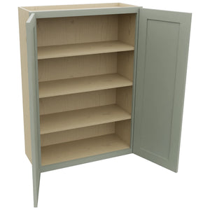 Fabuwood Galaxy Pistachio Green W3042 Wall Standard Cabinet, Open View