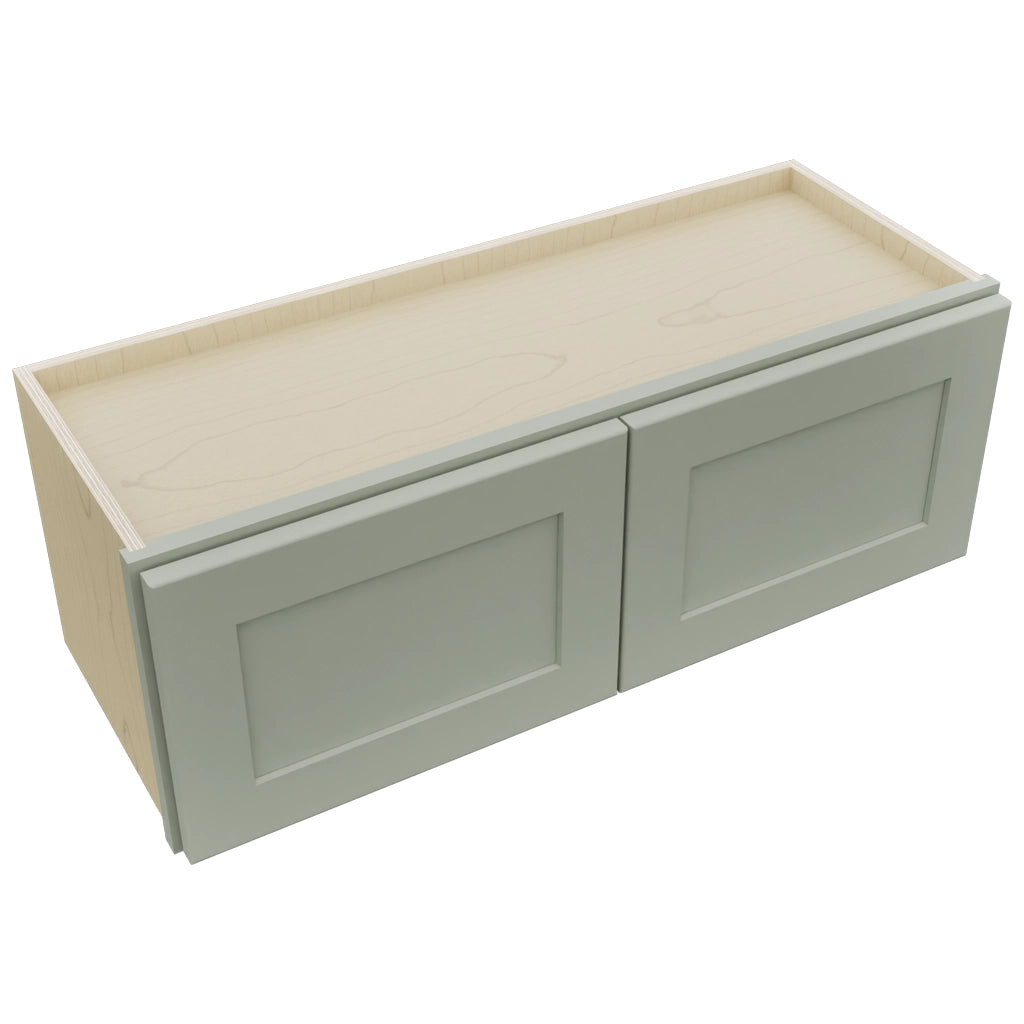 Fabuwood Galaxy Pistachio Green W3312 Wall Standard Cabinet, Top View