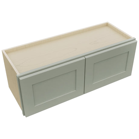 Fabuwood Galaxy Pistachio Green W3312 Wall Standard Cabinet, Top View