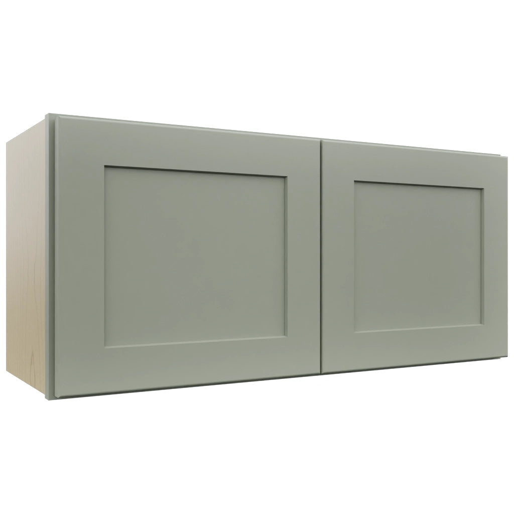 Fabuwood Galaxy Pistachio Green W3315 Wall Standard Cabinet, Front View
