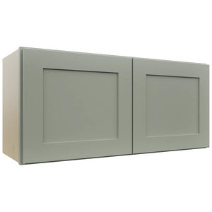 Fabuwood Galaxy Pistachio Green W3315 Wall Standard Cabinet, Front View