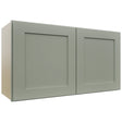 Fabuwood Galaxy Pistachio Green W3318 Wall Standard Cabinet, Front View