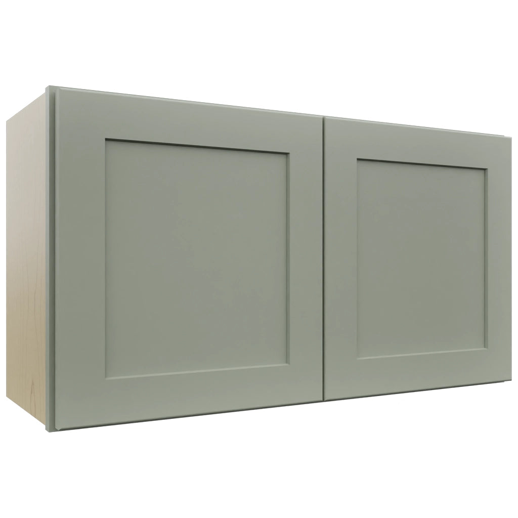 Fabuwood Galaxy Pistachio Green W3318 Wall Standard Cabinet, Front View