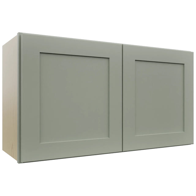 Fabuwood Galaxy Pistachio Green W3318 Wall Standard Cabinet, Front View