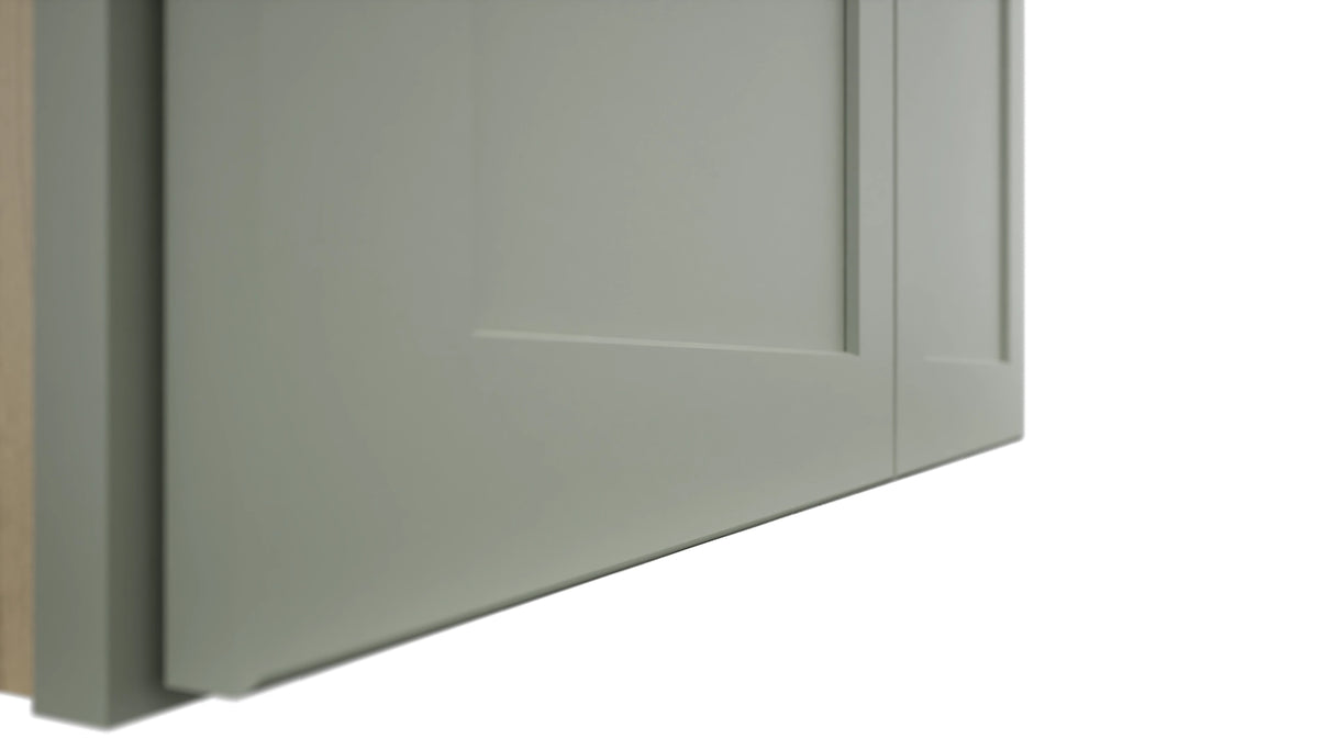 Fabuwood Galaxy Pistachio Green W331824 Wall Deep Cabinet, Detail View