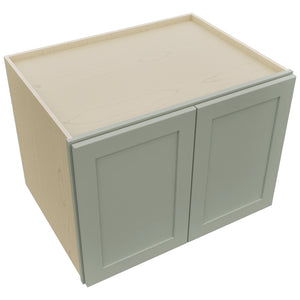 Fabuwood Galaxy Pistachio Green W332424 Wall Deep Cabinet, Top View