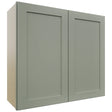 Fabuwood Galaxy Pistachio Green W3330 Wall Standard Cabinet, Front View