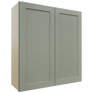 Fabuwood Galaxy Pistachio Green W3336 Wall Standard Cabinet, Front View