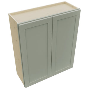 Fabuwood Galaxy Pistachio Green W3339 Wall Standard Cabinet, Top View
