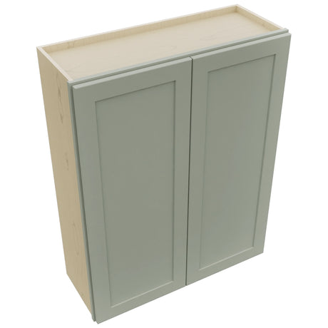 Fabuwood Galaxy Pistachio Green W3342 Wall Standard Cabinet, Top View