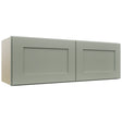Fabuwood Galaxy Pistachio Green W3612 Wall Standard Cabinet, Front View