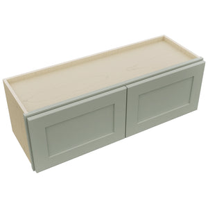 Fabuwood Galaxy Pistachio Green W3612 Wall Standard Cabinet, Top View