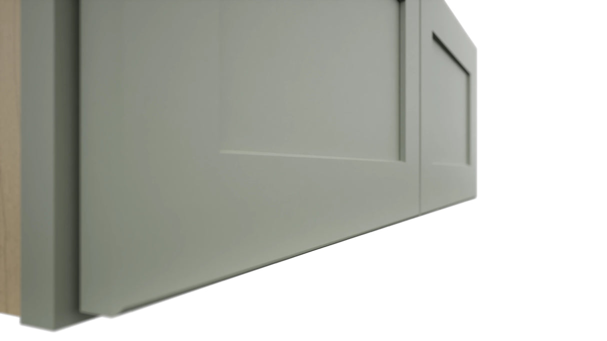 Fabuwood Galaxy Pistachio Green W3612 Wall Standard Cabinet, Detail View