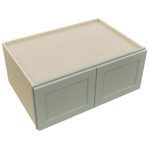Fabuwood Galaxy Pistachio Green W361524 Wall Deep Cabinet, Top View