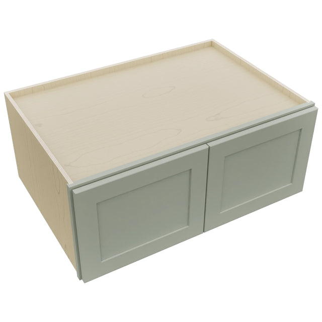 Fabuwood Galaxy Pistachio Green W361524 Wall Deep Cabinet, Top View