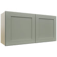 Fabuwood Galaxy Pistachio Green W3618 Wall Standard Cabinet, Front View