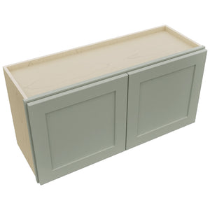 Fabuwood Galaxy Pistachio Green W3618 Wall Standard Cabinet, Top View