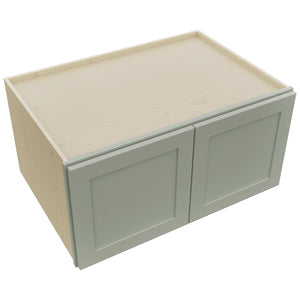 Fabuwood Galaxy Pistachio Green W361824 Wall Deep Cabinet, Top View