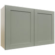 Fabuwood Galaxy Pistachio Green W3624 Wall Standard Cabinet, Front View