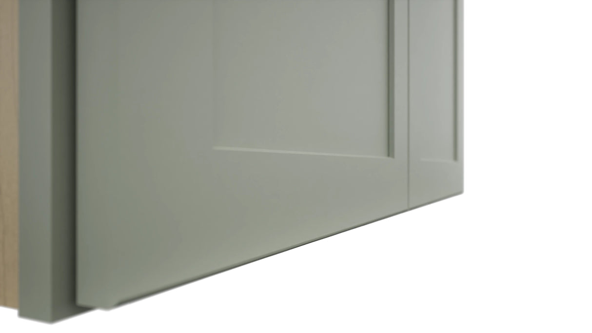 Fabuwood Galaxy Pistachio Green W3624 Wall Standard Cabinet, Detail View