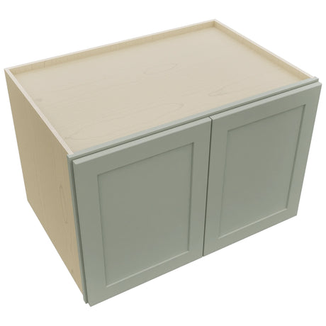 Fabuwood Galaxy Pistachio Green W362424 Wall Deep Cabinet, Top View