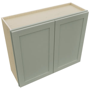 Fabuwood Galaxy Pistachio Green W3630 Wall Standard Cabinet, Top View