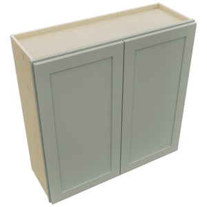 Fabuwood Galaxy Pistachio Green W3636 Wall Standard Cabinet, Top View