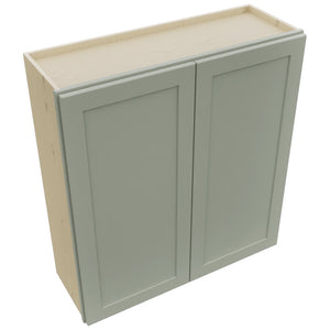 Fabuwood Galaxy Pistachio Green W3639 Wall Standard Cabinet, Top View