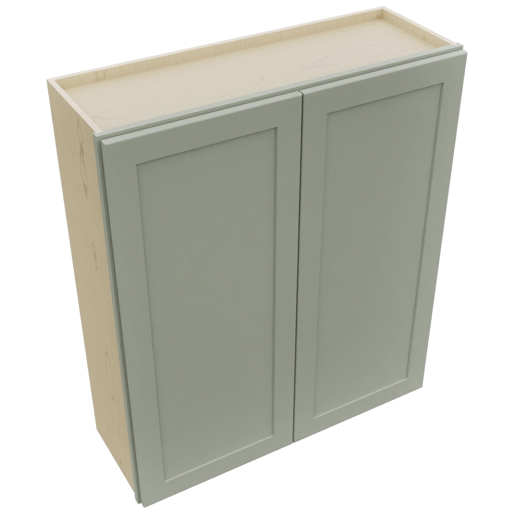 Fabuwood Galaxy Pistachio Green W3642 Wall Standard Cabinet, Top View