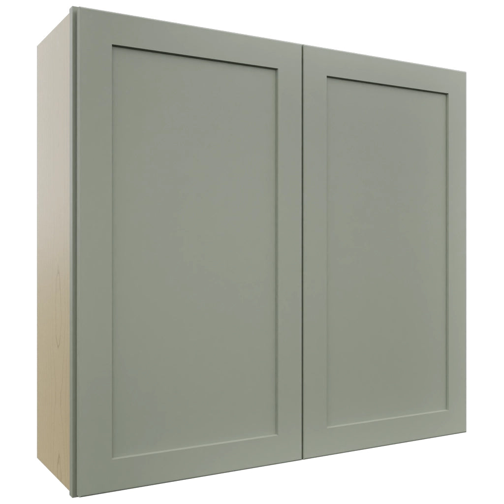 Fabuwood Galaxy Pistachio Green W3936 Wall Standard Cabinet, Front View