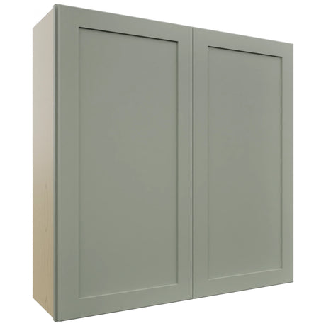 Fabuwood Galaxy Pistachio Green W3939 Wall Standard Cabinet, Front View