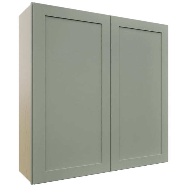 Fabuwood Galaxy Pistachio Green W3939 Wall Standard Cabinet, Front View