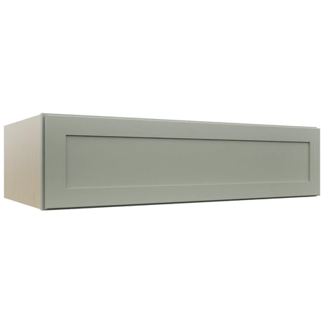 Fabuwood Galaxy Pistachio Green W481224LU Wall Deep Cabinet, Front View