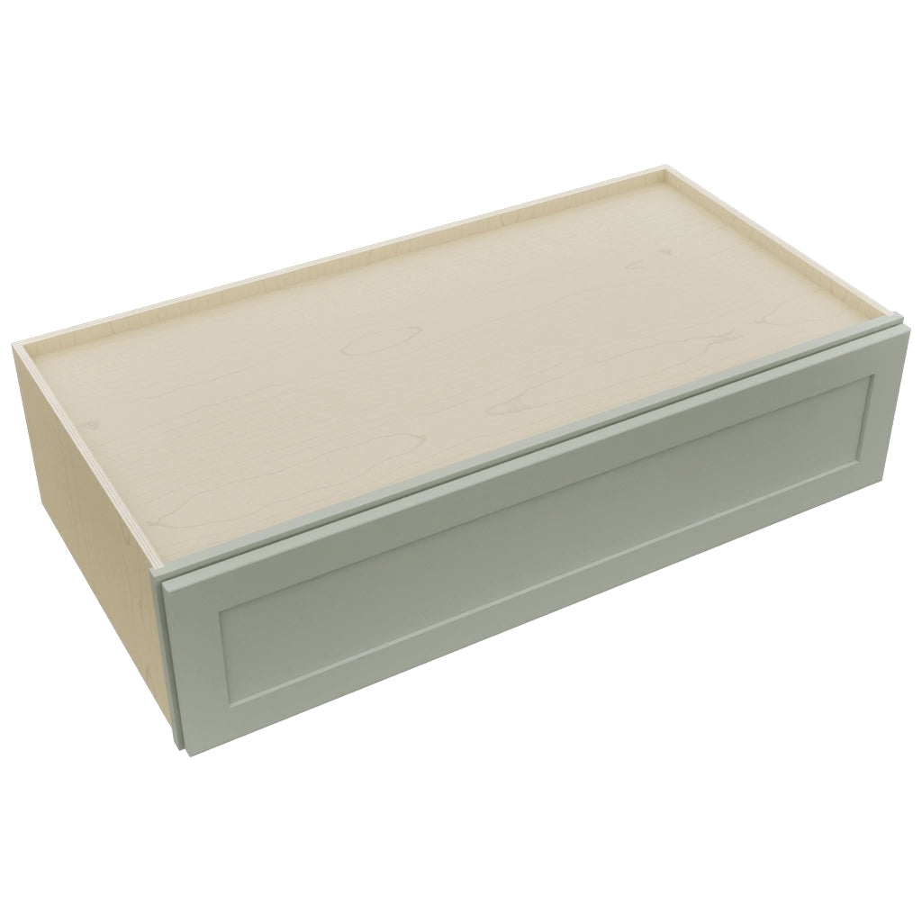 Fabuwood Galaxy Pistachio Green W481224LU Wall Deep Cabinet, Top View