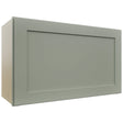 Fabuwood Galaxy Pistachio Green WAC3018 Wall Appliance Cabinet, Front View