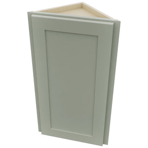 Fabuwood Galaxy Pistachio Green WAE1230 Wall Angle End Cabinet, Top View
