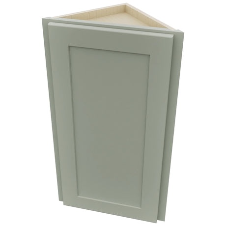 Fabuwood Galaxy Pistachio Green WAE1230 Wall Angle End Cabinet, Top View