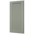 Fabuwood Galaxy Pistachio Green WAE1236 Wall Angle End Cabinet, Front View
