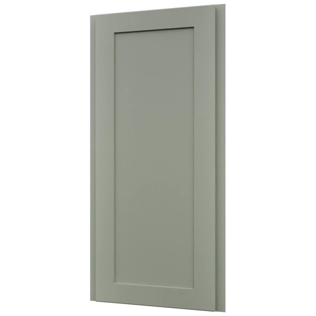 Fabuwood Galaxy Pistachio Green WAE1236 Wall Angle End Cabinet, Front View