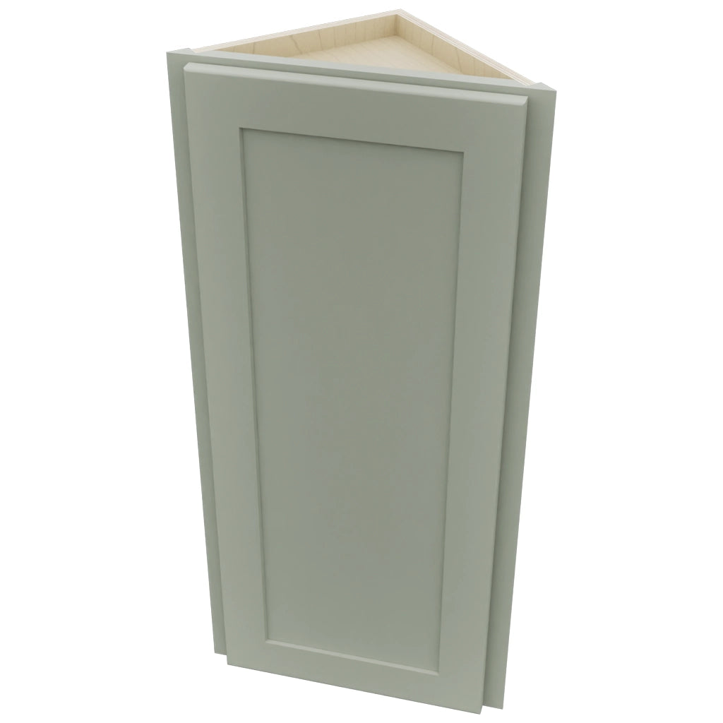 Fabuwood Galaxy Pistachio Green WAE1236 Wall Angle End Cabinet, Top View