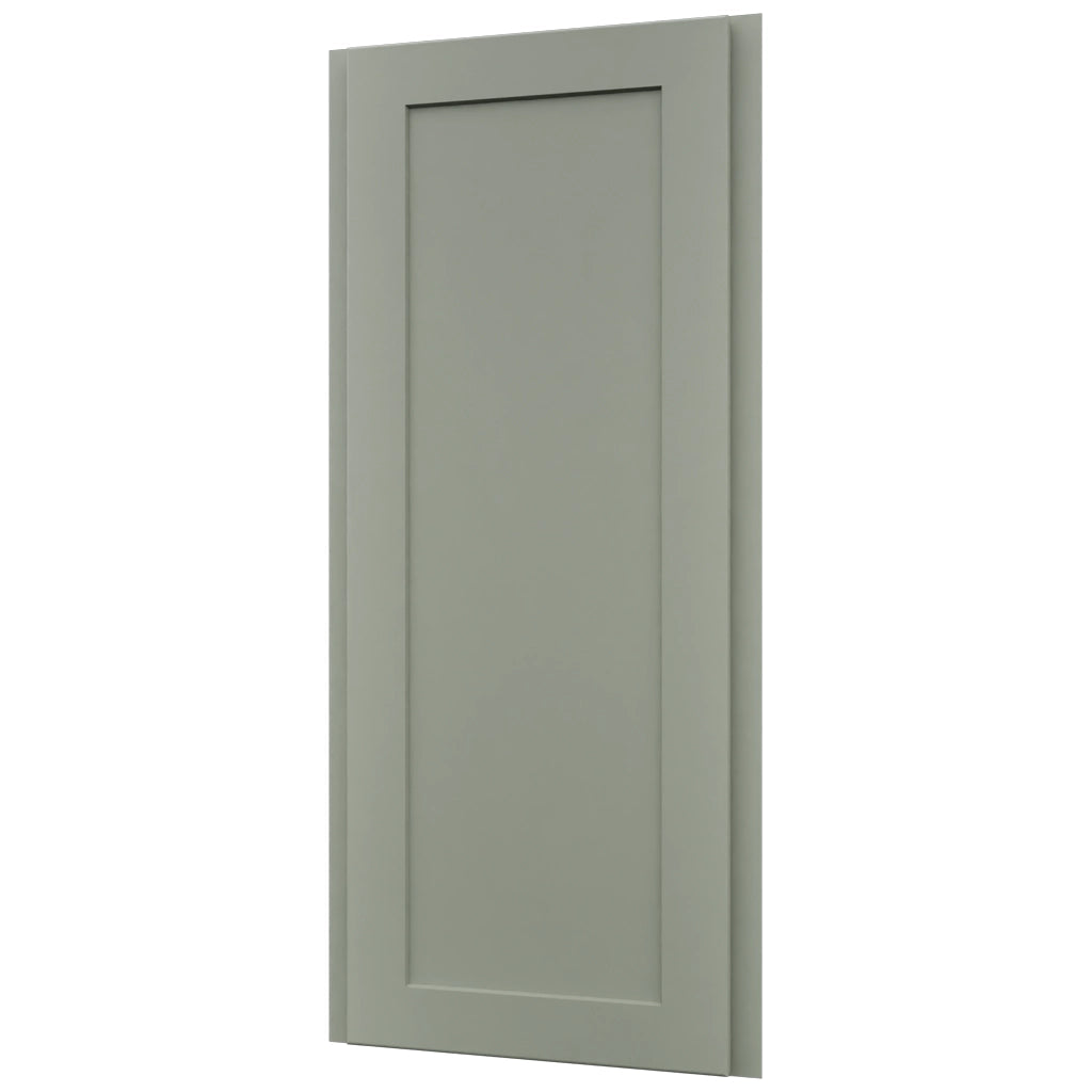 Fabuwood Galaxy Pistachio Green WAE1239 Wall Angle End Cabinet, Front View
