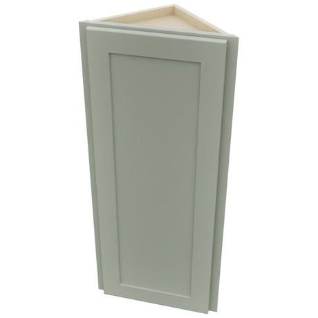 Fabuwood Galaxy Pistachio Green WAE1239 Wall Angle End Cabinet, Top View