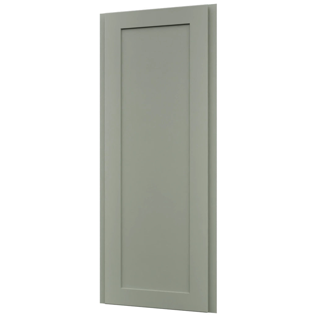 Fabuwood Galaxy Pistachio Green WAE1242 Wall Angle End Cabinet, Front View
